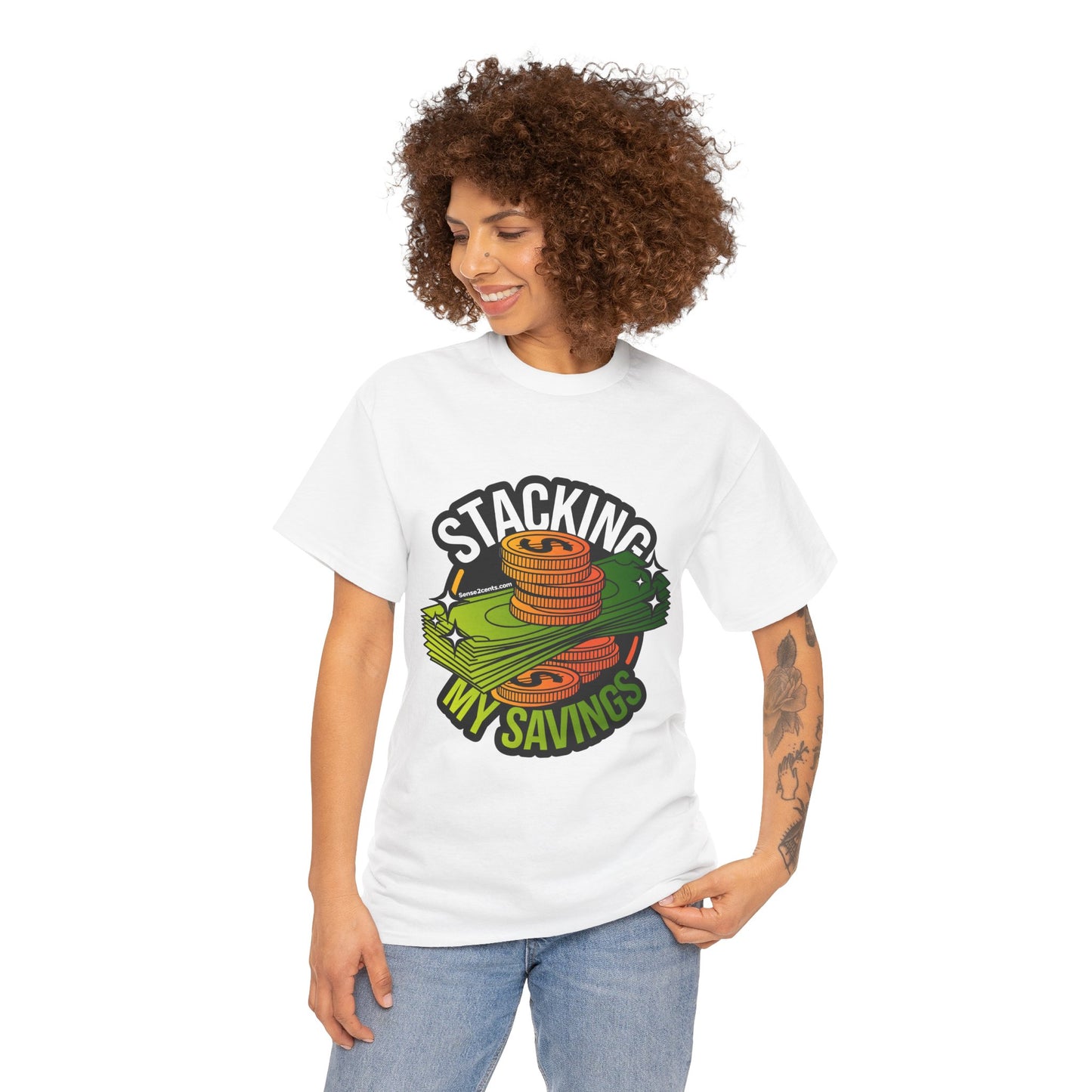 Stacking My Savings Tee